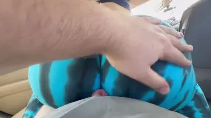 Big Ass Yoga Pants Seduction: Grinding on a Stranger