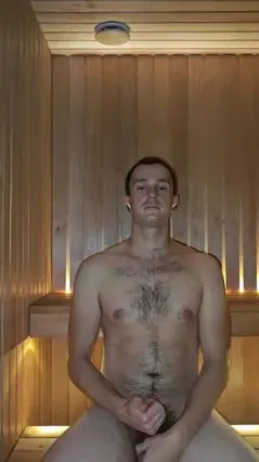 Sauna Encounter: Russian Guy Exposes Himself