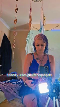 Blue Hair Beauty: Big Energy & Behind the Scenes Action