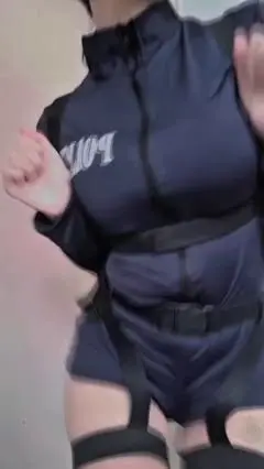 Policewoman Tease: TikTok Compilation