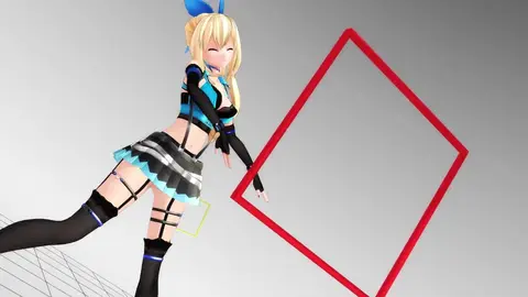 Hentai MMD Deep Blue Town Animation