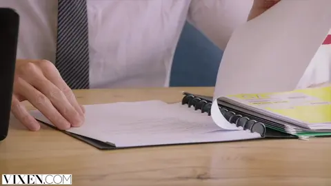 Sensual Office Encounter: VIXEN Assistant Seduces Boss