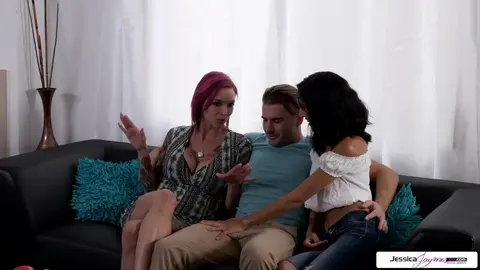 Big Cock Threesome with Jessica Jaymes, Anna Bell Peaks