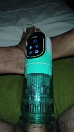 Foot Fetish Delight: Suction Machine Play
