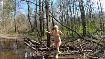 Fetish Fantasy Unleashed in Public Naked Walk