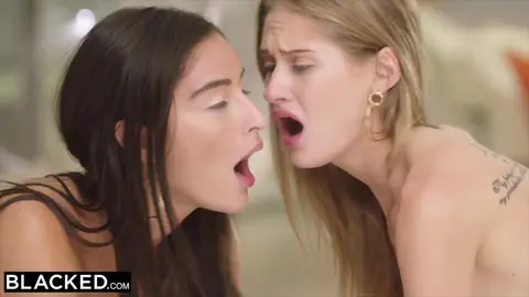 Interracial Vacation Fun with Two BBCs