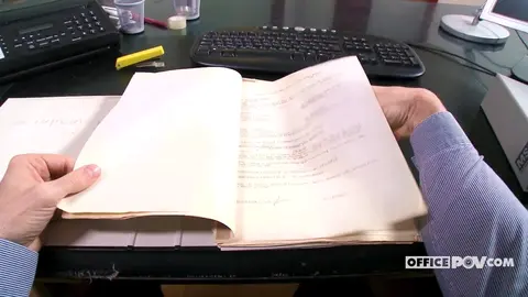 Lana Roberts' Office Seduction in POV Style