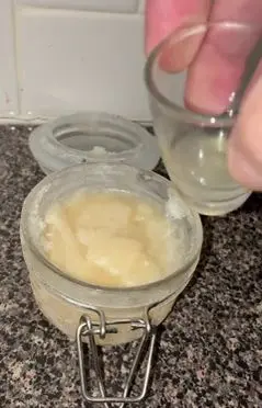 Cum Jar Filled with Fresh Load of Semen for Freezer Storage