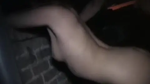 Outdoor Doggystyle Action with a Teen College Babe