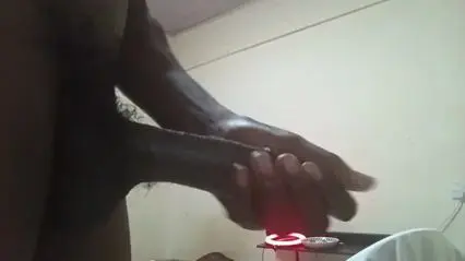 Big Black Cock Masturbation Scene Unveiled