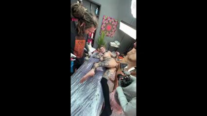 Tattoo Shop Seduction: Anal Sex Behind The Scenes