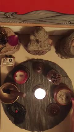 Zen Altar Offering: Mindful Meditation Practice