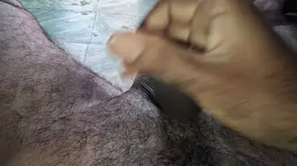 Desi Guy's Intimate Jerking Session Revealed