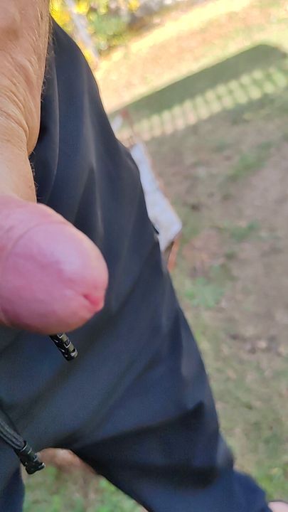 Outdoor Urination with Beautiful Male Genitalia