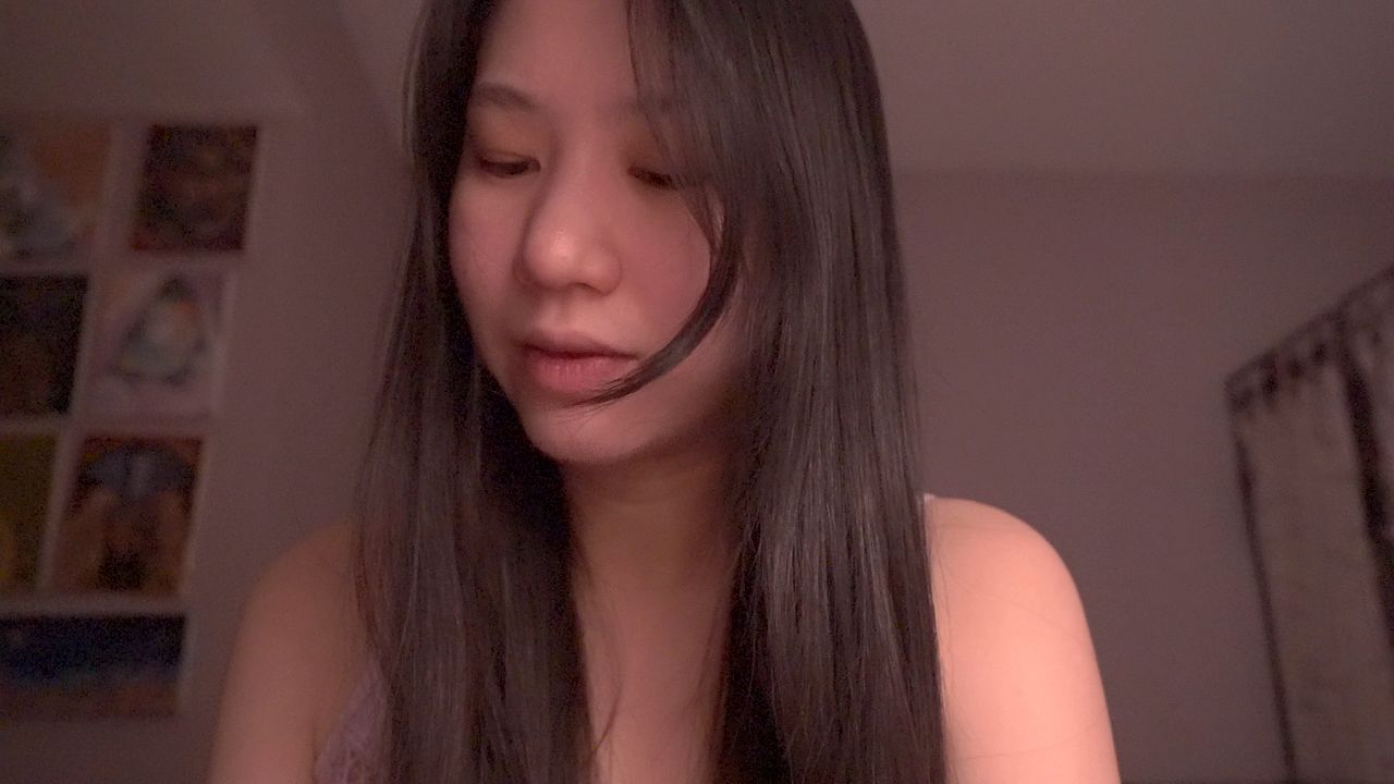 ASMR Relaxation with Psalm 91 and Cute Asian Girl