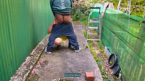 Intense Indian Wife in Anal Doggy Style Action