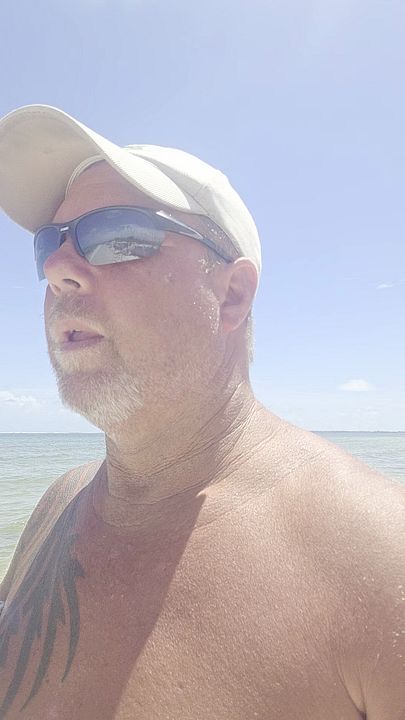 Nude at public beach