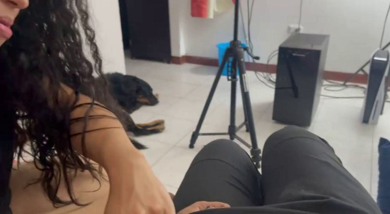 mi vecina en casa muy hermosa