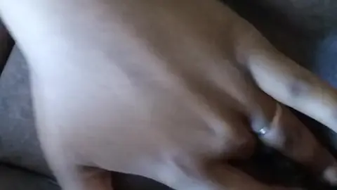 Sensual Ebony BBW Explores Her Body