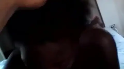 Naked Thot Enjoys Sloppy Oral Sex On Bed