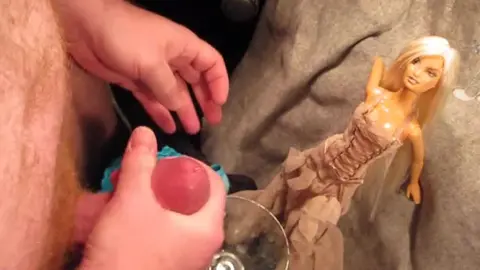 Michelle B Facial Cumshot in Slow Motion