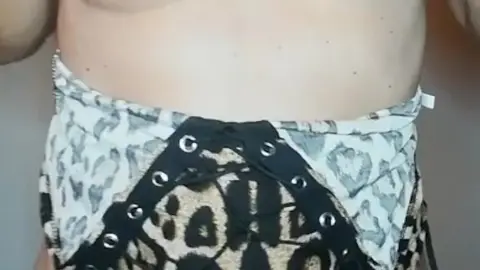 Sensual Denim Hotpants Strip Tease Experience
