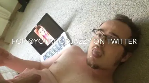 Panties Cumshot for Twitter Fan @YourGodJazzy