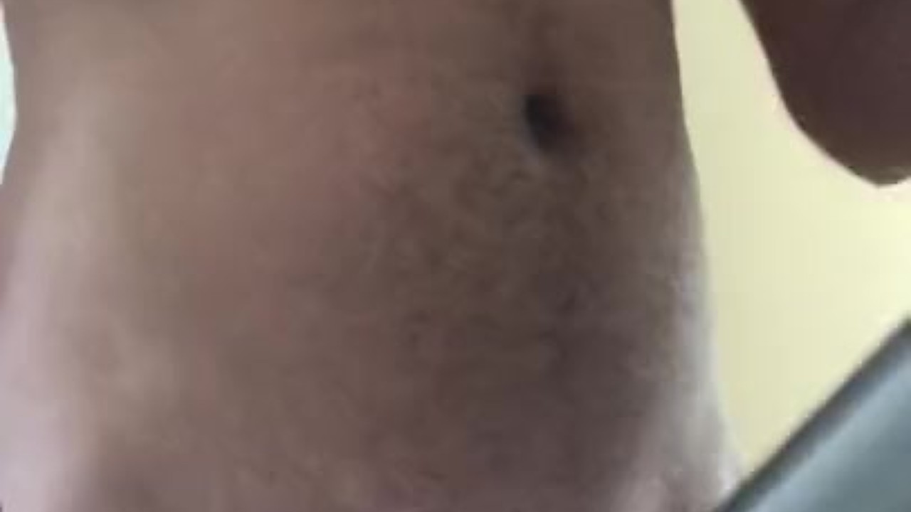 Vacuuming my cock
