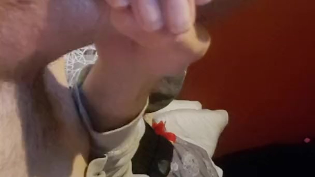 Solo Male Masturbation: Hand Job Action