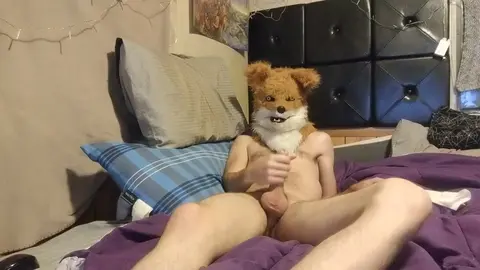 Fox Mask Fetish Fun on Thanksgiving