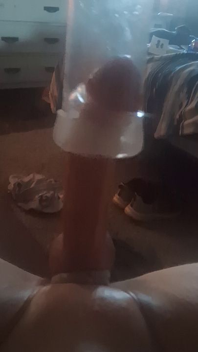 Sensual Solo with Pump Action