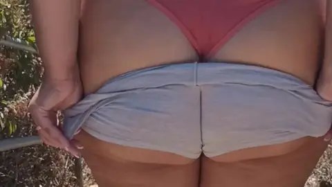 Voyeur's Delight: Bbw Wife Exposes Herself in Public