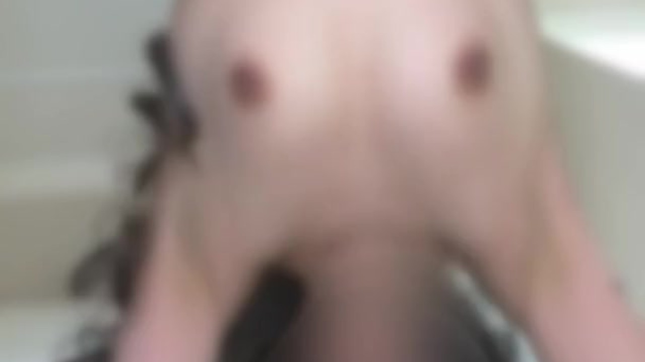 Sexy Amateur Gal in Standing Back Action with Beautiful Breasts