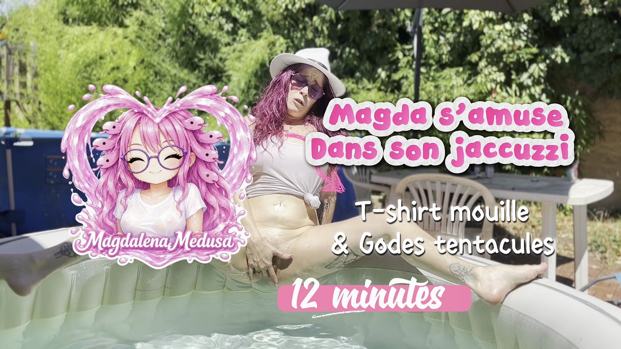 Tshirt Mouillé & Godes tentacules dans le Jacuzzi