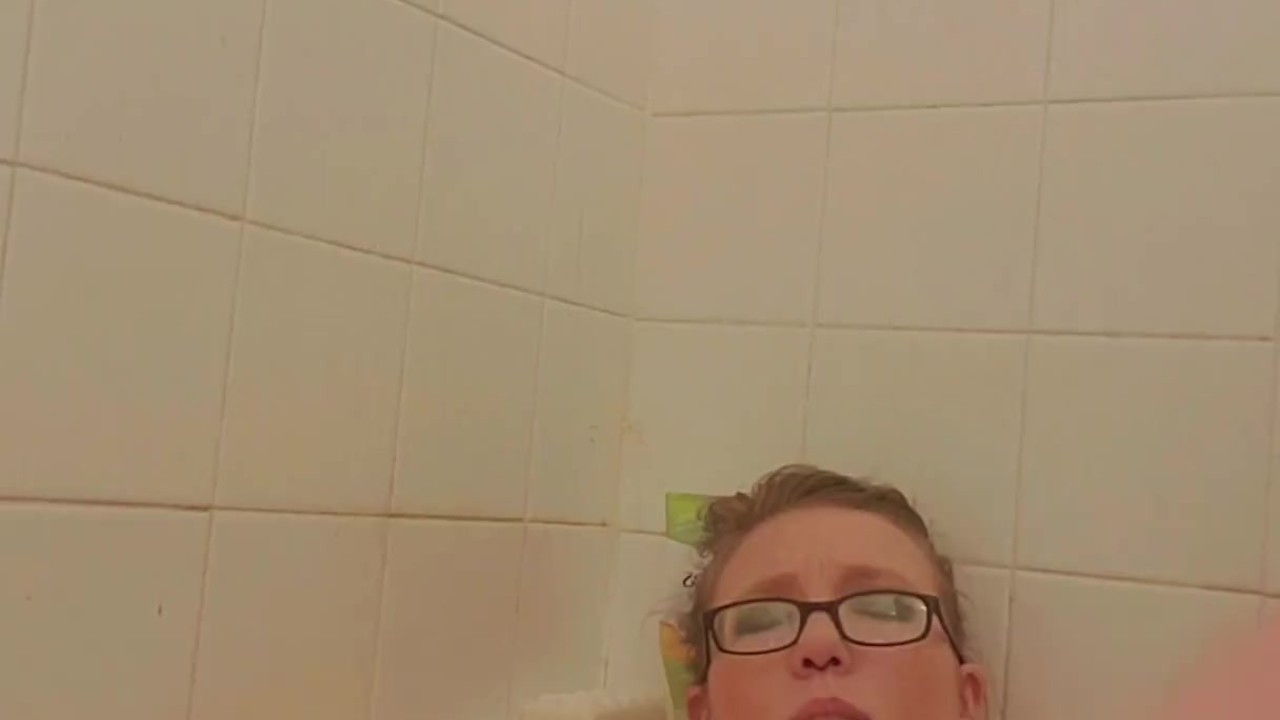 Bathing Beauty: Solo Play with a Dildo