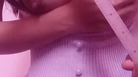  Petite Asian Beauty in Pink Tease
