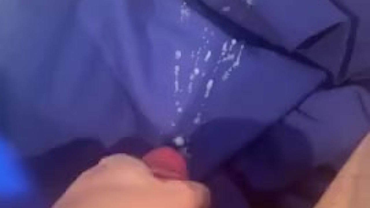Jerking my 8" Cock and Busting a Huge Load