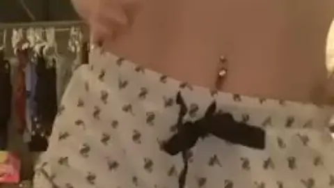 Cute Girl in Shorts Tease Video