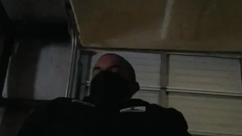 Naughty Office Encounter: Quick Jerk in a Cart