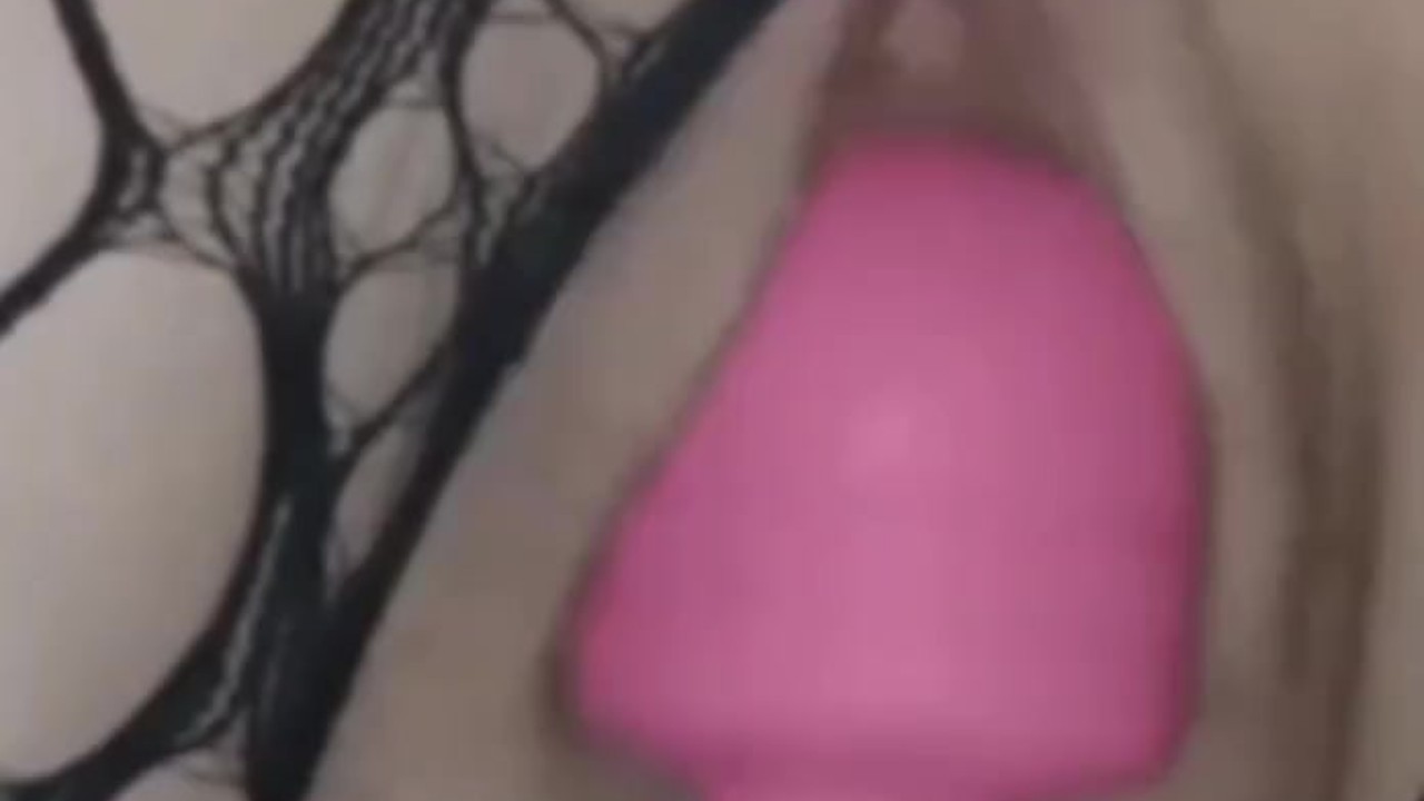 Teen Squirting Orgasms in Fishnets