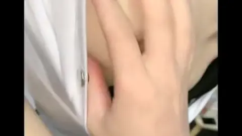 Asian Flight Attendant Enjoys Hardcore Action