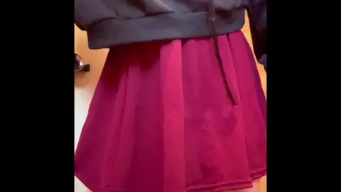 Japanese Schoolgirl Caught in Toilet Masturbation
