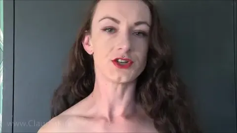 Goddess Claudia Teases with Her Enchanting Tongue