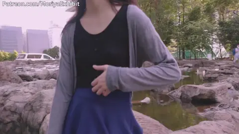 Public Flashing Teaser: Moriya Exhibit Exposed