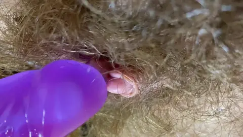Masturbation with Bunny Vibrator: Closeup Orgasm