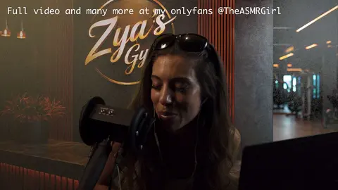 ASMR Luxury Gym Experience with Kissing & Heartbeat
