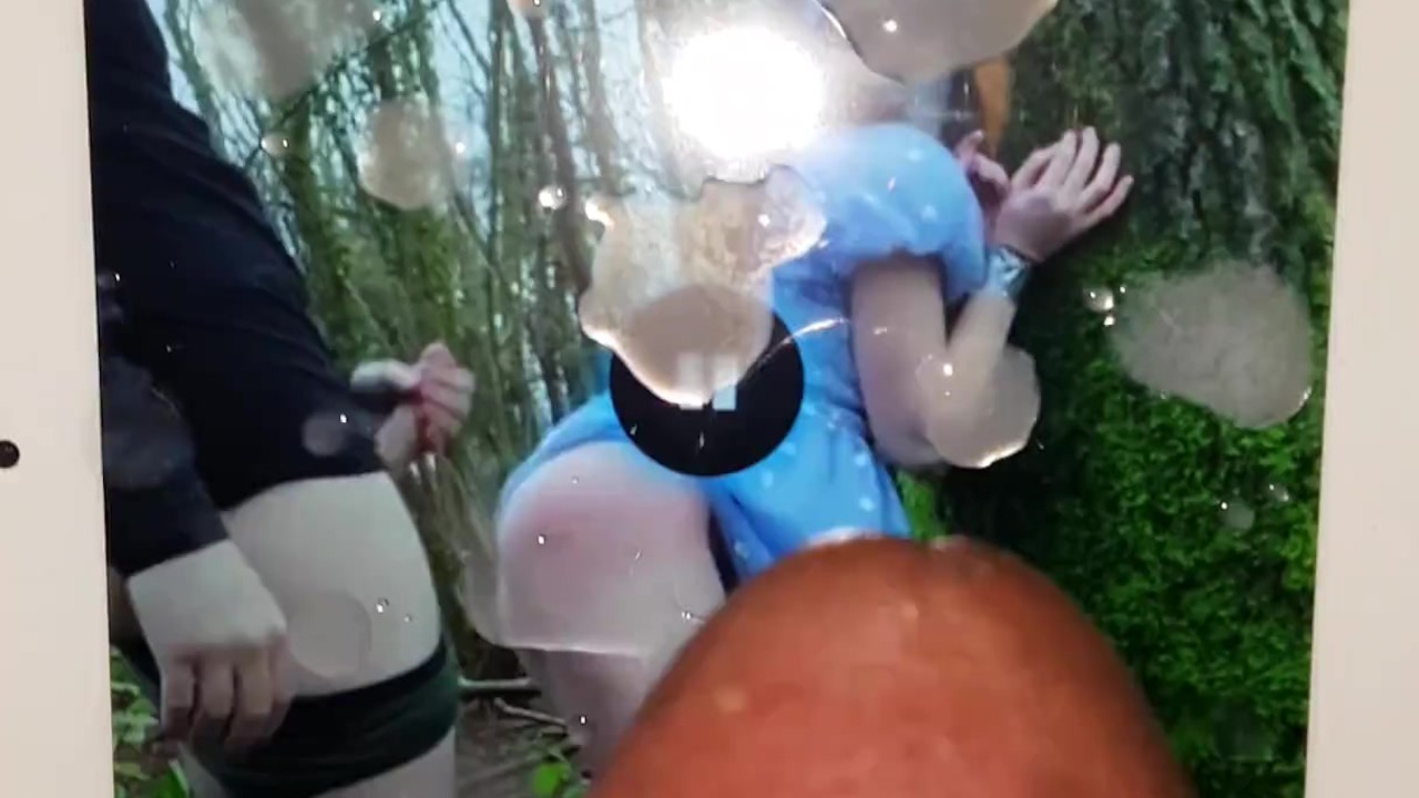 Hot Step Daughter's Ass Fucked in the Woods By Masked Strangers 