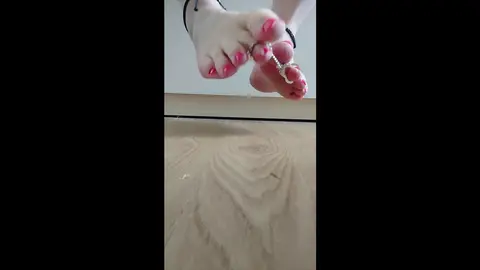 Toe Handcuffs: Bare Foot Fetish Fun