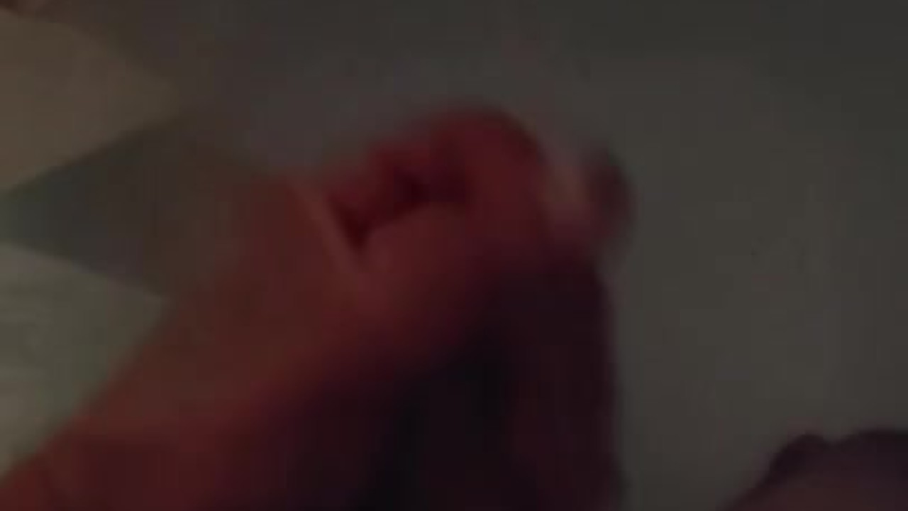 Dark shower stroking