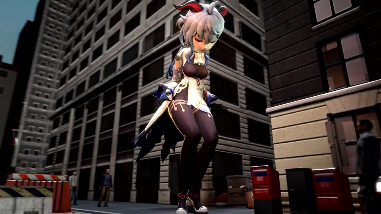 Giga Ganyu's Epic Growth Spree in PART 1 GTS SFM